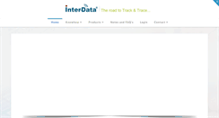 Desktop Screenshot of inter-data.eu